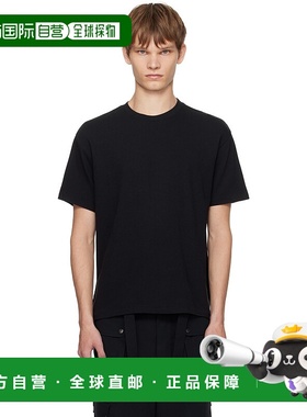 1h可退 香港直邮AURALEE 男士 黑色 Seamless Crew Neck T 恤 A00