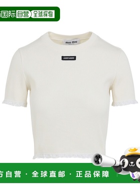 香港直邮Miu Miu 短袖T恤 MJN58017Z9SOOO