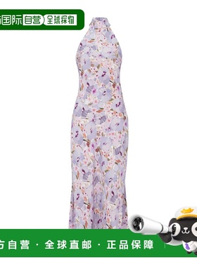 1h可退 香港直邮Balmain Poppi flower 印花连衣裙 GF1RO190SF37