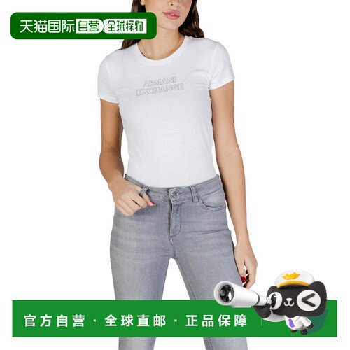 香港直邮ARMANI EXCHANGE 女士T恤 XW002293AF17173U0002