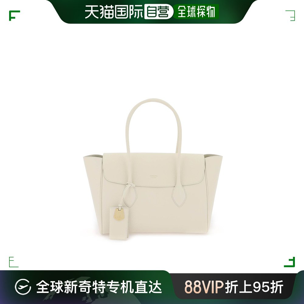 Ferragamo女士白色小牛皮手提包50x18x29cm菲拉格慕