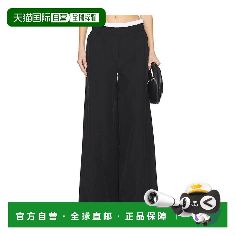 香港直邮Simkhai 女士 Olly 双腰带阔腿裤休闲裤 2254116C裤子