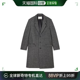 香港直邮Isabel 羊毛单排扣大衣 MA0066HAA3D05H Marant