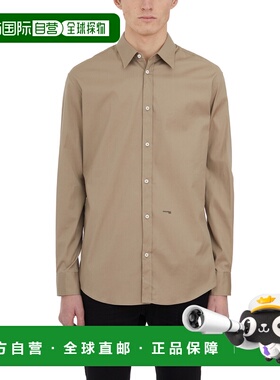 1h可退 香港直邮Dsquared2 二次方 男士 迷你徽标衬衫 HS74DM0659