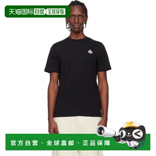 男士 三件装 黑色 1h可退 Patch 盟可睐 Logo Cot 香港直邮Moncler