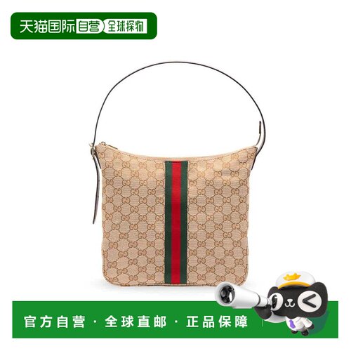 香港直邮GUCCI 男士斜挎包 875117FAFV99653BEIGE AW2026 浅棕色