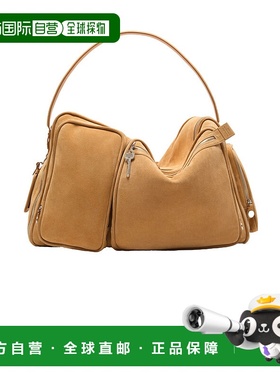 香港直邮Acne Studios CAMERO HOTEL 绒面皮革单肩包 A10486