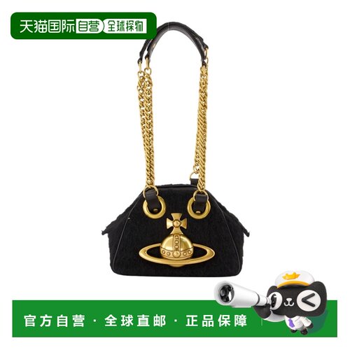 1h可退 Vivienne Westwood 拼接链条钱包 4602001AWN000K
