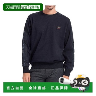 套衫 香港直邮Paul 海军蓝圆领徽标长袖 Shark I20P1404