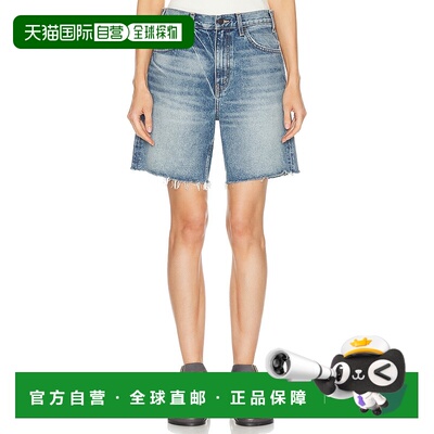 1h可退 香港直邮NILI LOTAN 女士 Russel 牛仔短裤 12574W1208