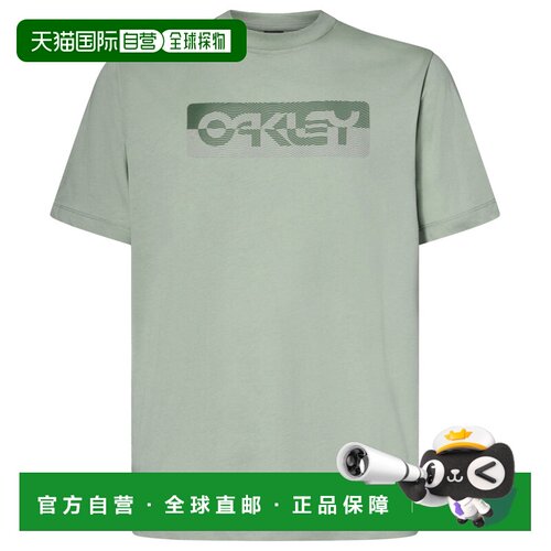 1h可退 欧洲直邮OAKLEY 男士T恤 2167646FADEDGREEN CO 绿色