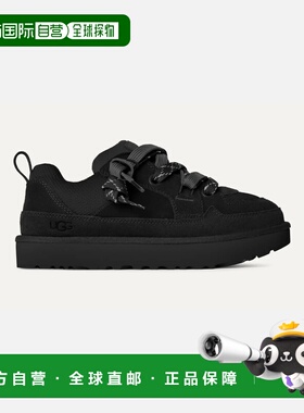 自营欧洲直邮UGG Lo Lowmel女士黑色运动鞋