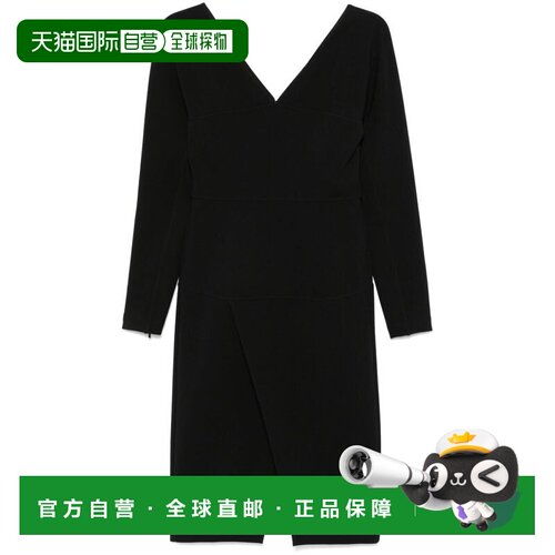 1h可退 香港直邮FENDI 女士连衣裙 FDD185AJYEF0GME AW2024 黑色