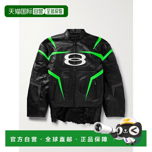 Balenciaga 巴黎世家 男士 UNITY SPORTS ICON 赛车皮夹夹克