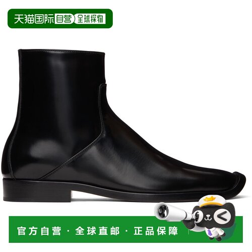香港直邮Bottega Veneta 葆蝶家 男士 黑色 Comma 踝靴 806435V3N