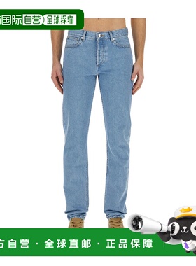 意大利直邮A.P.C. 男士牛仔裤直筒休闲春秋款COGWEM09047IAB