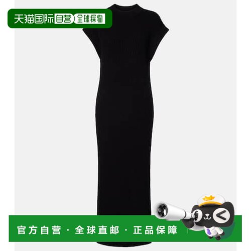 香港直邮VARLEY 女士 Cheston 网眼提花棉质中长连衣裙