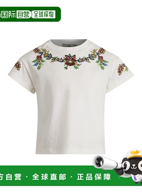 1h可退 香港直邮Etro 艾特罗 女童 t-shirt/top T恤童装 GU8A51KJ