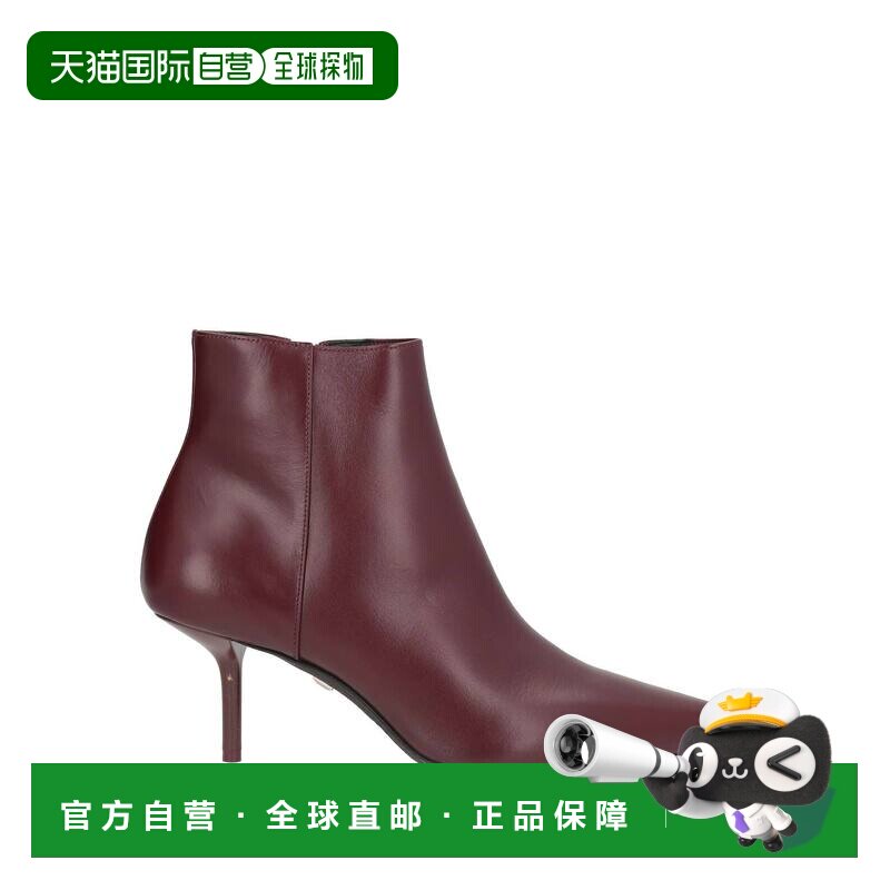 香港直邮MaxMara 麦斯玛拉 女士 脚踝靴 PURPLE 紫色单鞋时尚舒适