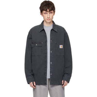 1h可退 香港直邮CARHARTT WIP 男士 灰色 Parrish Corduroy 夹克