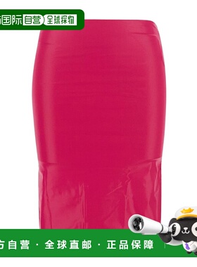 1h可退 香港直邮The Attico 女士 徽标半身裙 233WBB09PA36包臀裙