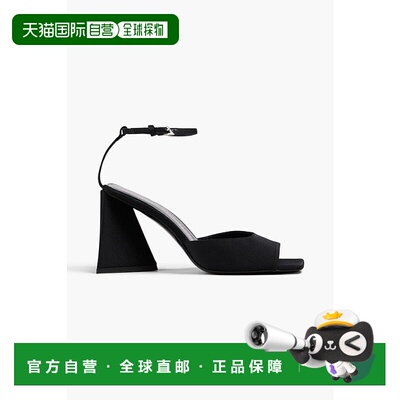 香港直邮The Attico 女士 Piper 绸缎凉鞋 231WS599V015100BLACK