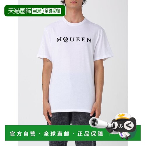 欧洲直邮alexander mcqueen 男士 上装T恤