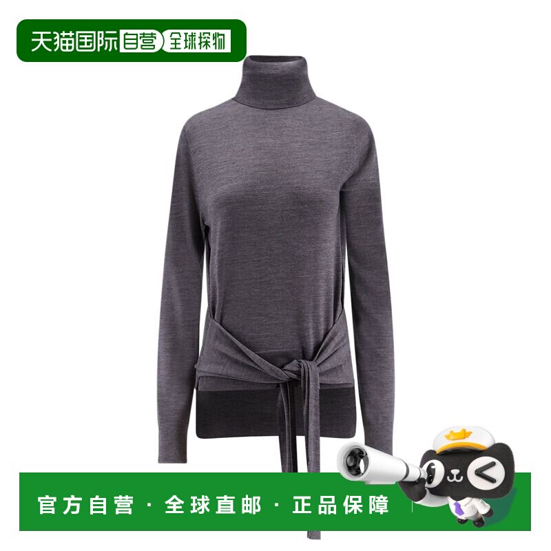1h可退 香港直邮toteme 女士 羊毛真丝高领上衣 254WRT0615YA0087