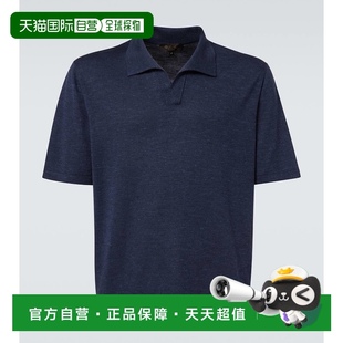 凉爽丝质开司米亚麻Polo衫 香港直邮Loro 男士 Piana 诺悠翩雅
