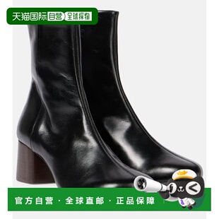 1h可退 香港直邮Lemaire 女士 Anatomic 55 皮质短靴 FO0206LL007
