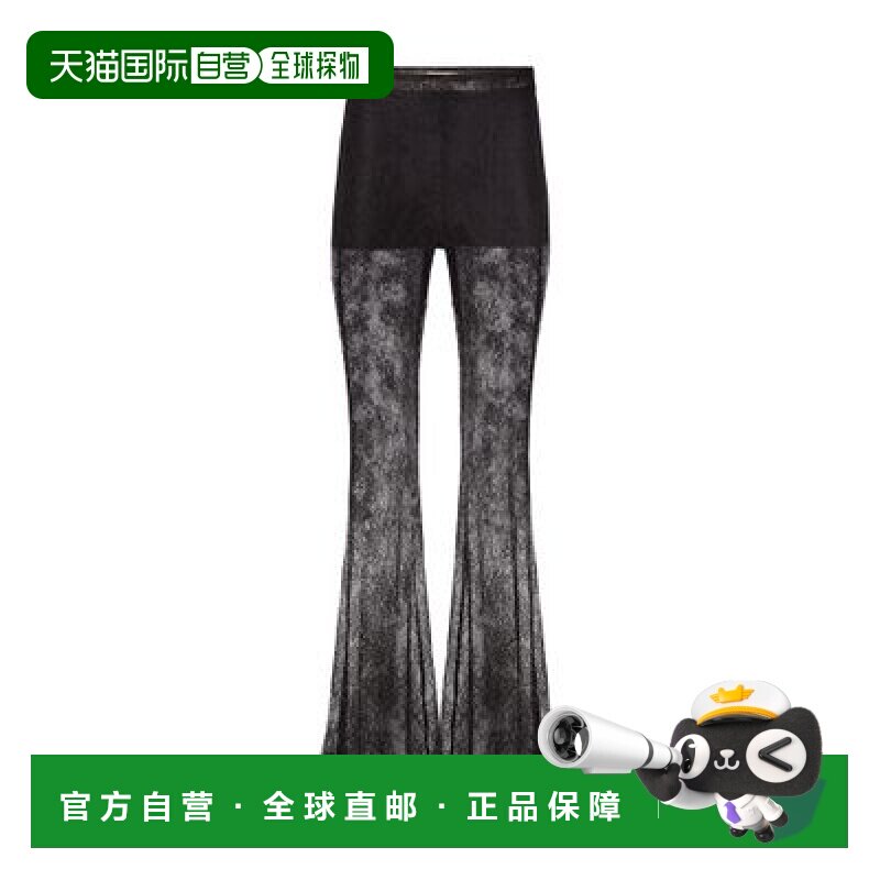 自营欧洲直邮NINA RICCI 尚蒂伊蕾丝喇叭裤正品时髦 时尚穿搭外穿