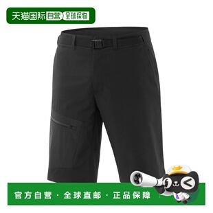 自营欧洲直邮Salomon Outerpath Utility男士深黑色聚酯纤维徒步