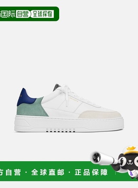 自营欧洲直邮Axel Arigato ORBIT系列男士白色/深蓝色休闲运动鞋
