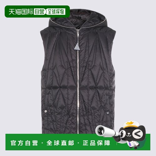 1h可退 香港直邮MONCLER 男士夹克 MU01F1A04M8113999 SS2026 黑