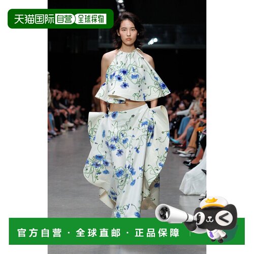美国直邮Stella Mccartney 斯特拉 麦卡特尼 女士 花朵棉质上衣