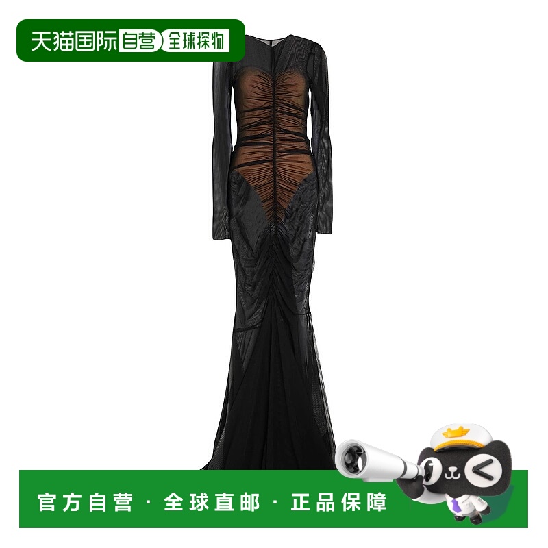 1h可退 香港直邮NORMA KAMALI 诺玛 卡玛丽 女士 长款连衣裙