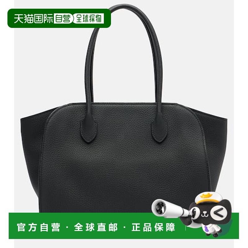 香港直邮The Row 女士 Marlo 12 皮革手提包 green绿色 舒适时尚