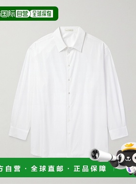 1h可退 The Row 男士 长袖衬衫 284W2439 white白色 舒适