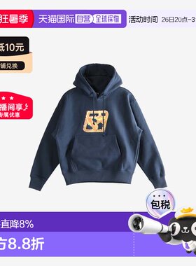 Stussy BLAZE HOODIE 袋鼠口袋连帽美式复古卫衣 男女同款