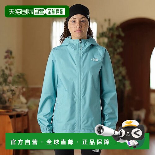 自营欧洲直邮北面 Quest女士连帽外套 THE NORTH FACE抓绒夹克