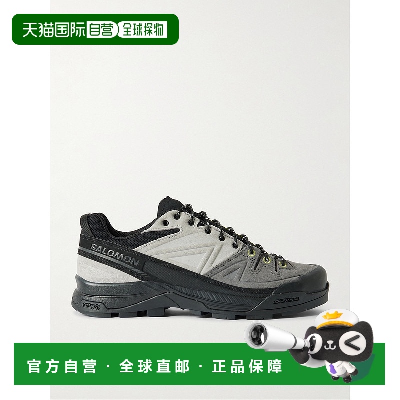 1h可退 香港直邮salomon 萨洛蒙 男士 X-ALP LTR 网纱绒面革运动