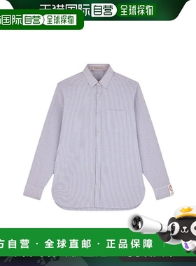 1h可退 香港直邮GOLDEN GOOSE 男士 蓝色 & 白色 Narrow Stripes