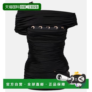 1h可退 香港直邮Marine Serre 女士 Shelter 露肩针织上衣 003716