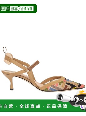 香港直邮Fendi Colibr&igrave; Lite尖头高跟凉鞋 8J8558AORM单鞋