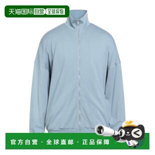 1h可退 香港直邮AURALEE 男士 运动衫 blue蓝色 舒适时尚