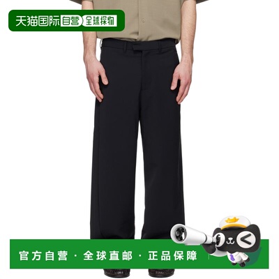 香港直邮Entire Studios 男士 黑色 Lounge Curve 长裤