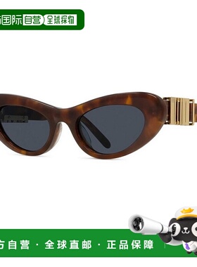 1h可退 香港直邮LOEWE 罗意威 女士 LW40156U 53V 窄款太阳镜 LW4