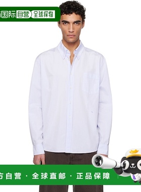 1h可退 香港直邮Our Legacy 男士 蓝色 Beyond BD 衬衫 M2252BD