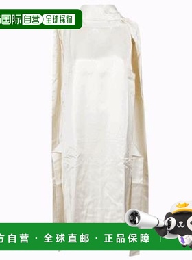 香港直邮TOTÊME 女士 TOTEME 茧形围巾领连衣裙 253WRD0198FB0382