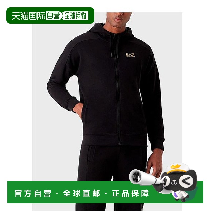 香港直邮EA7 Emporio Armani 徽标连帽休闲外套 3RPM19PJLSZ0208